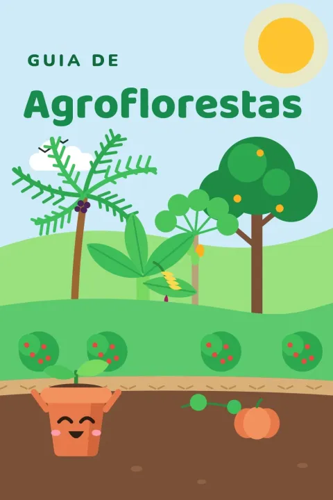 Capa do Guia de Agroflorestas