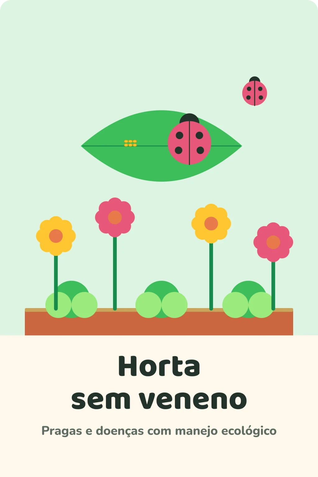 Capa do Horta sem veneno