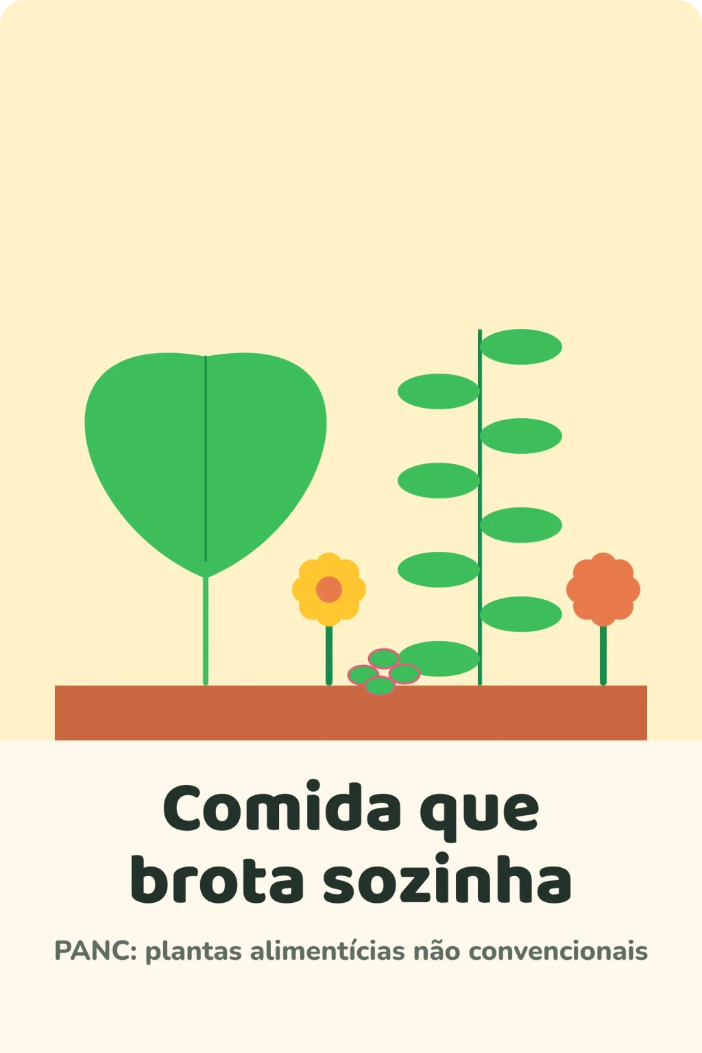 Capa do Comida que brota sozinha